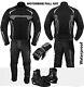 Waterproof Leather Motorcycle Racing Motorbike Shoes Jacket Trouser Gloves Suit