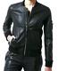 Women's Slim Fit Leather Jacket Biker Motorcycle Real Lambskin Bomber Jacket