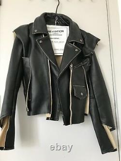Womens maison martin margiela leather jacket size 6