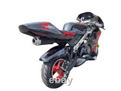 X Beast Motorsport 49cc Mini Pocket Motorcycle Bike Moto Racer Petrol Off Road