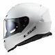 Xl Ls2 Storm Full Face Road Motorbike Helmet White