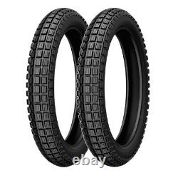 YAMAHA DT 100 1980 2.75-19 43P TT & 3.00-18 48P TT Kenda K262 Tyre Pairs