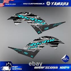 Yamaha Raptor 700 700R graphics kit 2013 2014 2017 to 2023 decals stickers atv