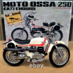 1/12 MOTO OSSA 250 EA73 ENDURD MODÈLE RÉDUIT ULTRA DÉTAILLÉ DE MOTOCYCLETTE