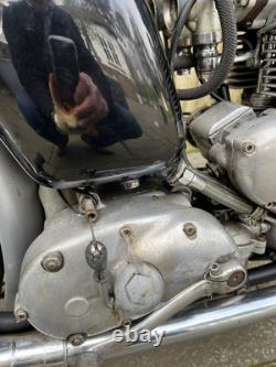 1949 Triumph Grand Prix 500cc TT Rep Machine de Course Moto Classique