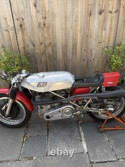 1970 Ex Derek Woodman Seeley Matchless 500 Moto de Course, Moto Classique