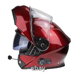 2022 Viper Rs-v191 Bluetooth Flip Avant Moto Moto Crash Casque