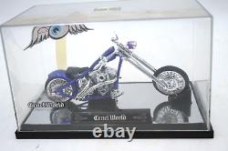 20pc Used Machines Musculaires 1/18 Choppers Jesse James Motorcycle Collection Opn Bx