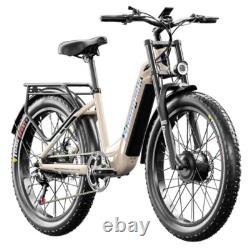 26 VTT Électrique 48V 17.5Ah Hiver 90% Préassemblé Commuter