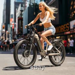 26 VTT Électrique 48V 17.5Ah Hiver 90% Préassemblé Commuter