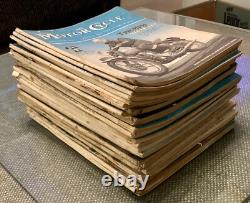 26 x Les magazines de moto de janvier à décembre 1955, lot de motos vintage et classiques
