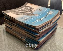 26 x Les magazines de moto de janvier à décembre 1955, lot de motos vintage et classiques