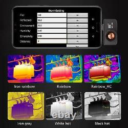 384x288 Usb Manual Focus Infrared Thermal Imaging Camera Pour Android Ht-301