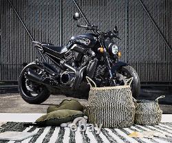 3d Black Motorcycle B268 Transport Fond D'écran Mural Auto-adhésif Amovible Wendy
