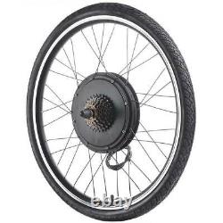 48v 1000w Electric Bicycle Motor Conversion Kit Rear Wheel Bike Cycling Hub 26