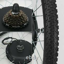 48v 1000w Electric Bicycle Motor Conversion Kit Rear Wheel Bike Cycling Hub 26
