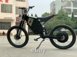 72v 3000w Adulte Electric Full Suspension Off-road E Dirt Bike Motorcycle 35 Mph