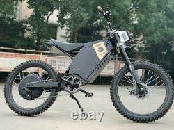 72v 3000w Adulte Electric Full Suspension Off-road E Dirt Bike Motorcycle 35 Mph