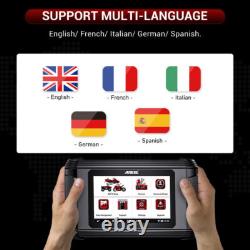 ANCEL MT510 OBD2 Outil de diagnostic complet pour moto compatible avec Harley