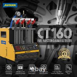 AUTOOL CT160 Machine de nettoyage et de test d'injecteurs de carburant ultrasonique avec chauffage