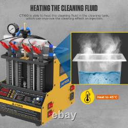 AUTOOL CT160 Machine de nettoyage et de test d'injecteurs de carburant ultrasonique avec chauffage