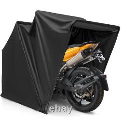 Abri de moto extérieur robuste 342 cm Tente de garage remise pour vélo