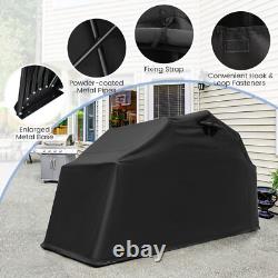 Abri de moto extérieur robuste 342 cm Tente de garage remise pour vélo