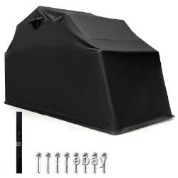 Abri de moto extérieur robuste 342 cm Tente de garage remise pour vélo