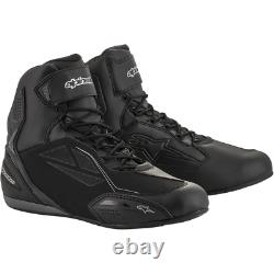 Alpinestars Lady Stella Faster 3 Chaussure Imperméable Black Short Motorcycle Boot Nouveau