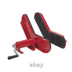 Amélioration du serre-wheel Sealey pour élévateurs de motos, augmente la stabilité WCR01