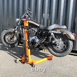 Ascenseur De Moto, Harley Davidson Ascenseur Tous Les Croiseurs Sur Mesure 500kgs Orange Noir