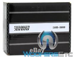 Audio Sundown Sam-500d 500w Rms Monobloc Micro Subwoofers Ampli Basse Nouveau
