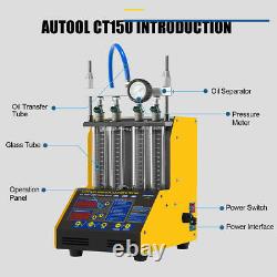 Autool Ct150 4 Cylindres D'analyseur D'injecteur De Carburant À Ultrasons Pour Moteur De Voiture