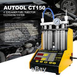 Autool Ct150 Ultrasons Essence Système Carburant Injector Cleaner Testeur Voiture Moteur États-unis
