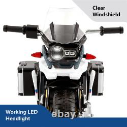BMW R1200 GS Moto électrique pour enfants 12v à batterie, moto à conduire