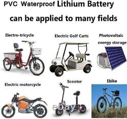Batterie De Vélo Électrique 72v 60v 52v 48v 20ah Batterie De Scooter Pour Moteur 350w3000w