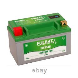 Batterie au lithium YTX14-BS Honda TRX 350 TE Fourtrax Rancher ES 2001 FLTX14H 12.8v