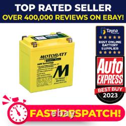 Batterie de moto AGM Quadflex MBTX16U Motobatt 12V 19Ah