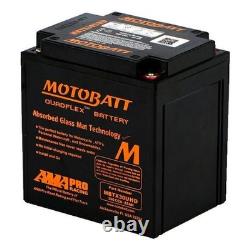 Batterie de moto AGM Quadflex MBTX30UHD Motobatt 12V 32Ah