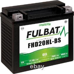 Batterie de moto GEL Fulbat FHD20HL-BS YHD20HL-BS