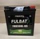 Batterie De Moto Gel Fulbat Fhd30hl-bs Yhd30hl-bs