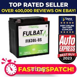 Batterie de moto GEL Fulbat FIX30L-BS