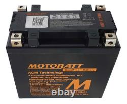 Batterie de moto MBYZ16HD MOTOBATT Quadflex AGM 12V 16Ah
