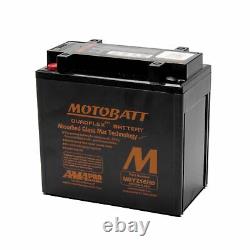 Batterie de moto Motobatt MBYZ16HD AGM pour Gilera Nexus 125 07-10