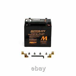 Batterie de moto Motobatt MBYZ16HD AGM pour Gilera Nexus 125 07-10