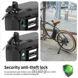 Batterie de vélo électrique Hailong Li-ion 48V 20Ah pour moteur 0-1500W