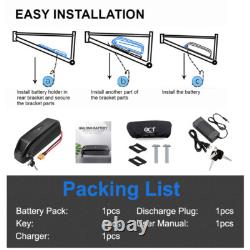 Batterie de vélo électrique Hailong Li-ion 48V 20Ah pour moteur 0-1500W