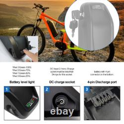 Batterie de vélo électrique Hailong1 36V 10Ah pour moteur 250W 350W 500W 750W