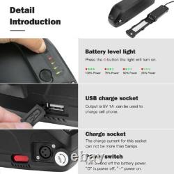 Batterie de vélo électrique Pedelec Lithium 48V 10A pour moteur 1000W