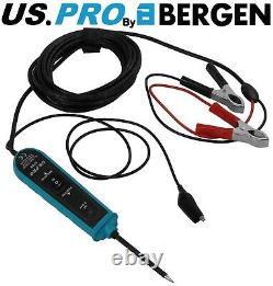 Bergen Automotive Power Probe 6-24 Volt Digital Multi Tester Circuit Tester 5m